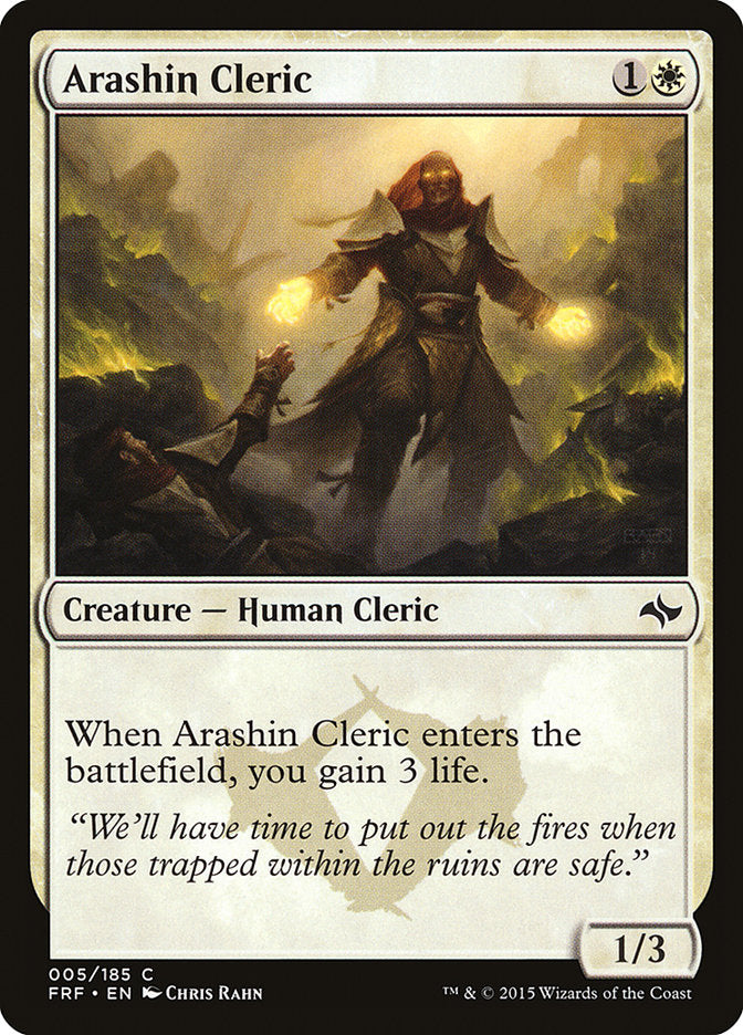 Arashin Cleric [Fate Reforged] | The Gaming-Verse