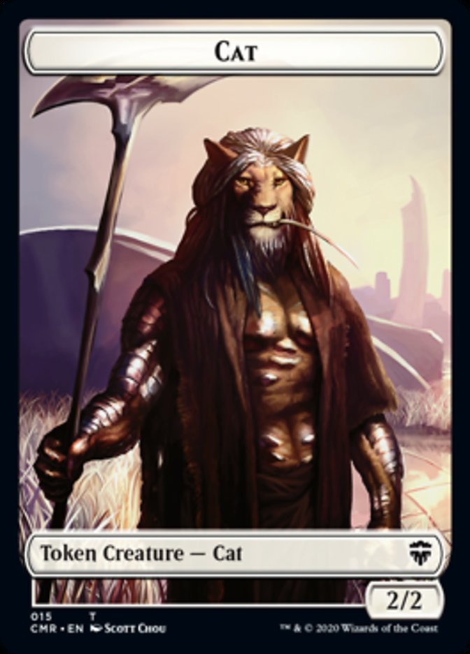 Cat // Soldier Token [Commander Legends Tokens] | The Gaming-Verse