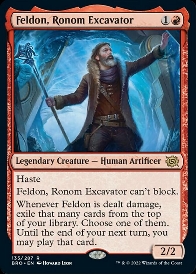 Feldon, Ronom Excavator [The Brothers' War] | The Gaming-Verse