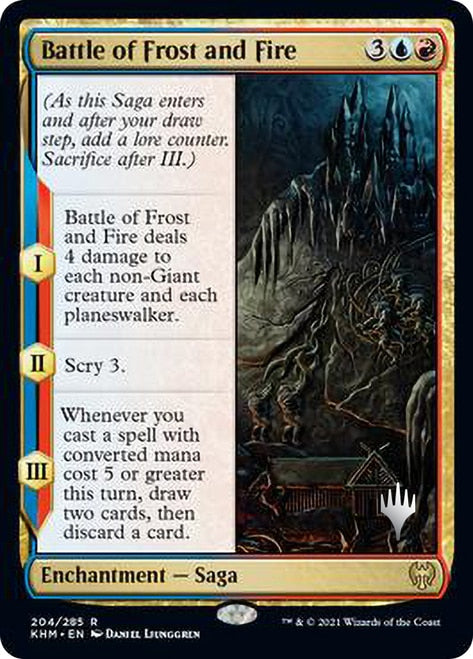 Battle of Frost and Fire [Kaldheim Promo Pack] | The Gaming-Verse