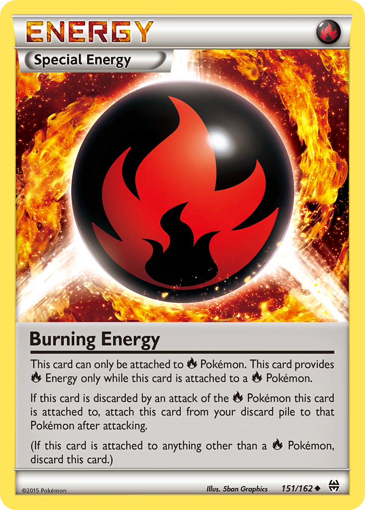 Burning Energy (151/162) [XY: BREAKthrough] | The Gaming-Verse