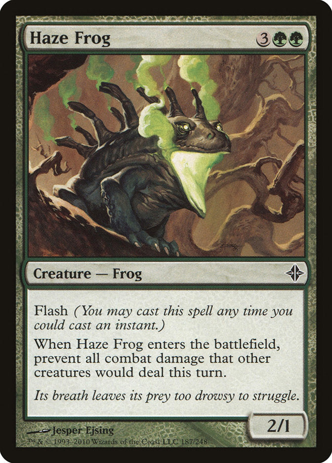 Haze Frog [Rise of the Eldrazi] | The Gaming-Verse