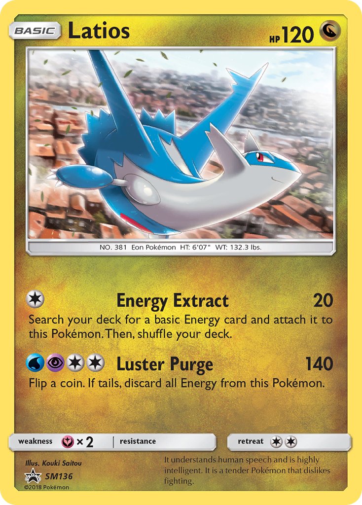 Latios (SM136) [Sun & Moon: Black Star Promos] | The Gaming-Verse