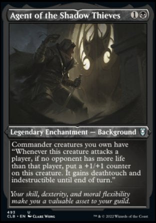 Agent of the Shadow Thieves (Foil Etched) [Commander Legends: Battle for Baldur's Gate] | The Gaming-Verse