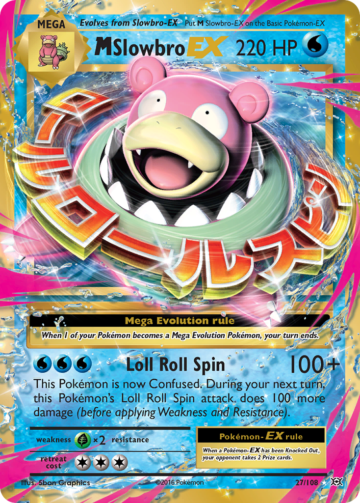 M Slowbro EX (27/108) [XY: Evolutions] | The Gaming-Verse