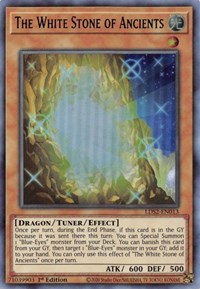 The White Stone of Ancients (Green) [LDS2-EN013] Ultra Rare | The Gaming-Verse