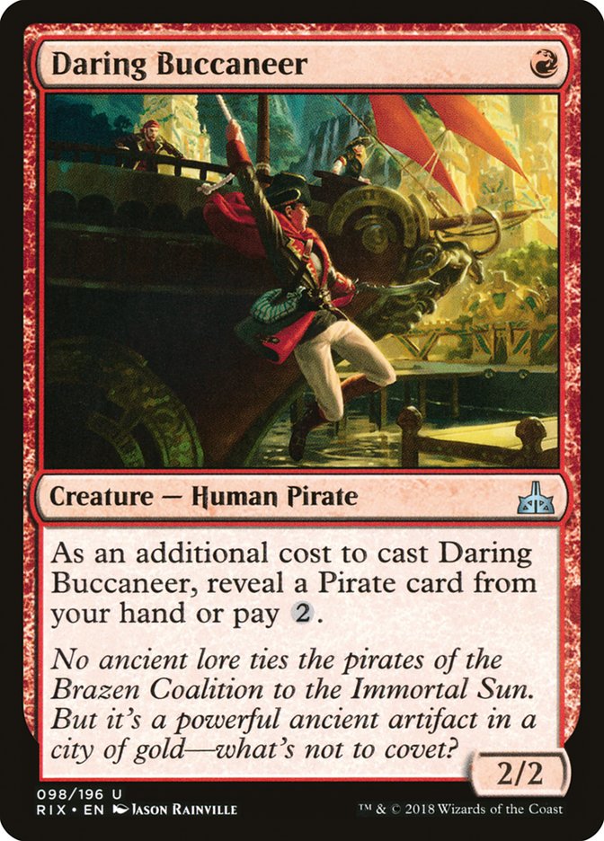 Daring Buccaneer [Rivals of Ixalan] | The Gaming-Verse