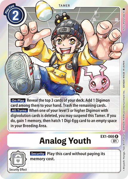 Analog Youth [EX1-066] [Classic Collection] | The Gaming-Verse