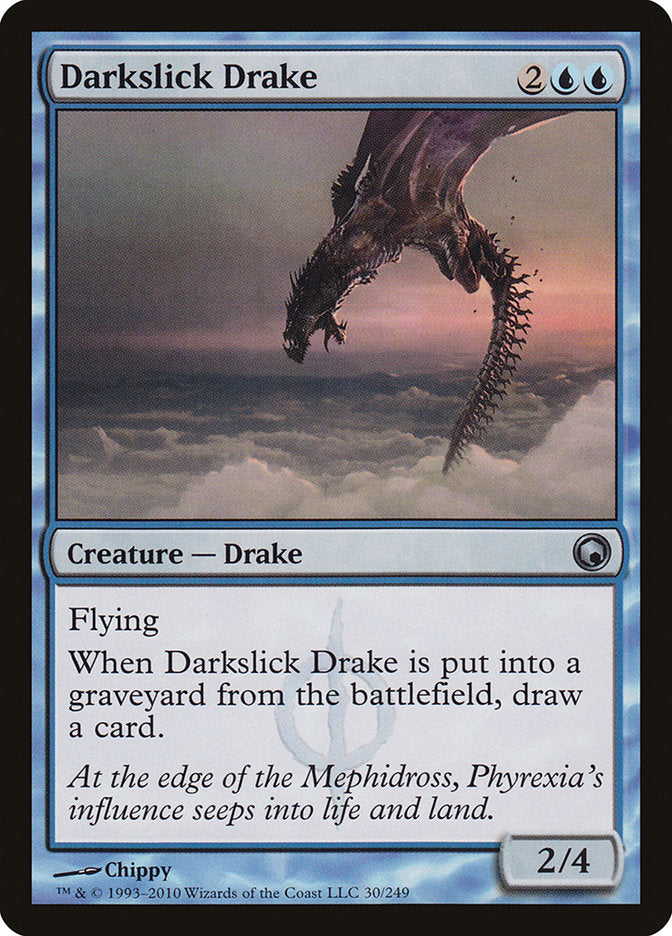 Darkslick Drake [Scars of Mirrodin] | The Gaming-Verse