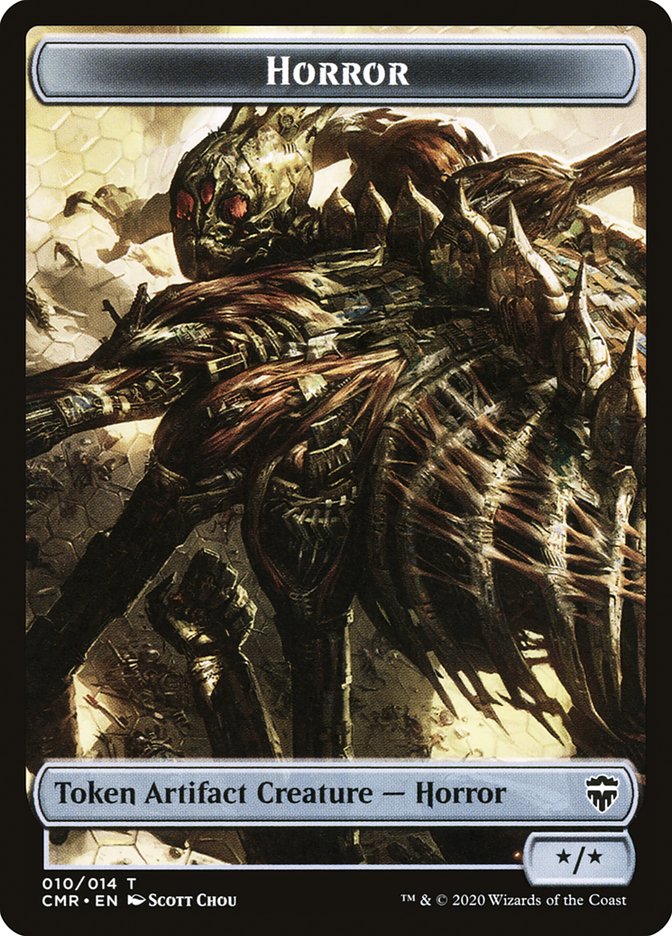 Horror // Thrull Token [Commander Legends Tokens] | The Gaming-Verse