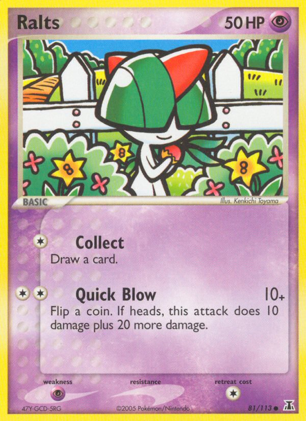 Ralts (81/113) [EX: Delta Species] | The Gaming-Verse