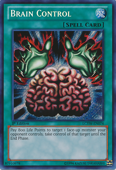 Brain Control [LCYW-EN074] Secret Rare | The Gaming-Verse