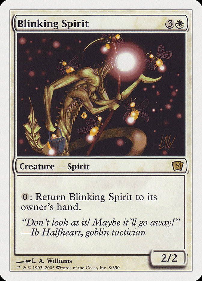 Blinking Spirit [Ninth Edition] | The Gaming-Verse