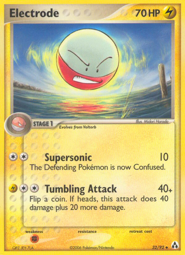 Electrode (32/92) [EX: Legend Maker] | The Gaming-Verse