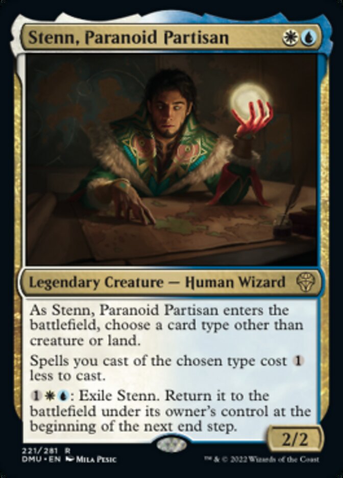 Stenn, Paranoid Partisan [Dominaria United] | The Gaming-Verse