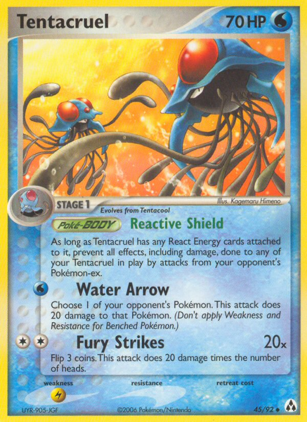 Tentacruel (45/92) [EX: Legend Maker] | The Gaming-Verse