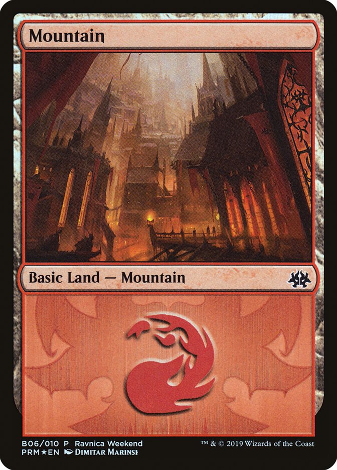 Mountain (B06) [Ravnica Allegiance Guild Kit] | The Gaming-Verse