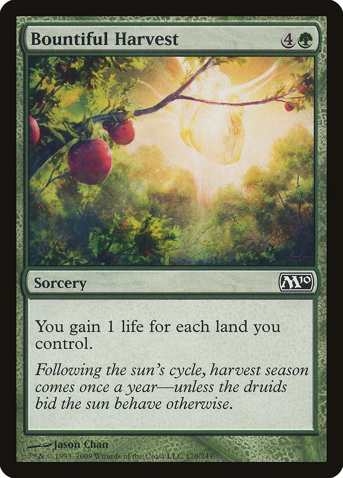 Bountiful Harvest [Magic 2010] | The Gaming-Verse