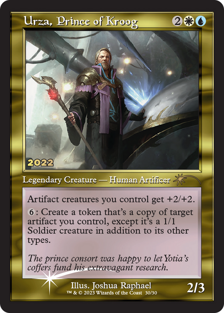 Urza, Prince of Kroog [30th Anniversary Promos] | The Gaming-Verse