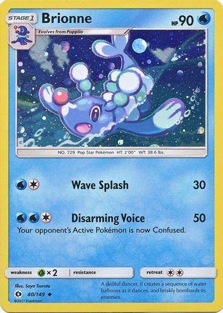 Brionne (40/149) (Cosmos Holo) [Sun & Moon: Base Set] | The Gaming-Verse