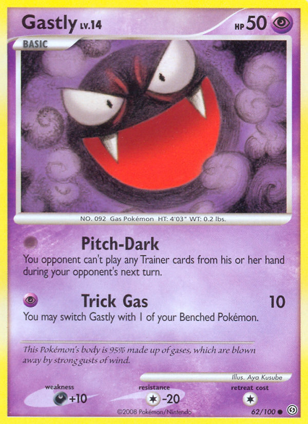 Gastly (62/100) [Diamond & Pearl: Stormfront] | The Gaming-Verse