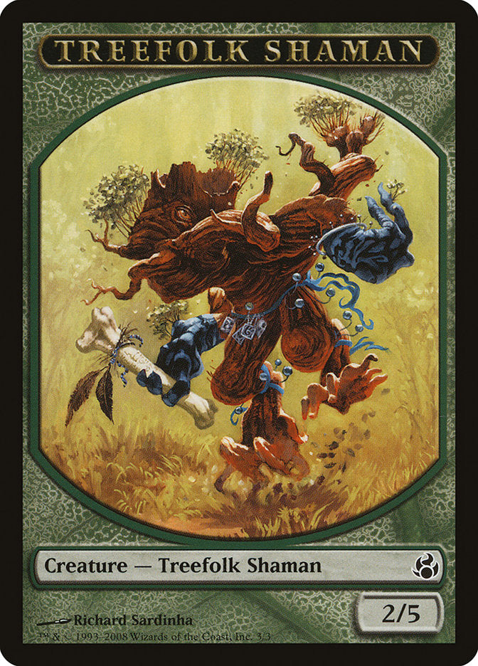 Treefolk Shaman [Morningtide Tokens] | The Gaming-Verse