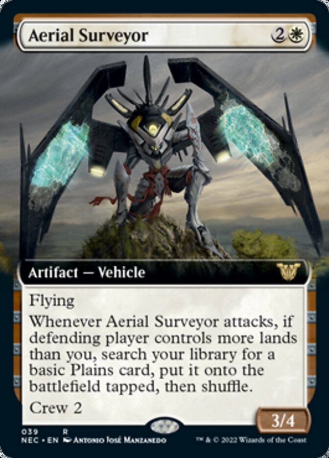 Aerial Surveyor (Extended) [Kamigawa: Neon Dynasty Commander] | The Gaming-Verse