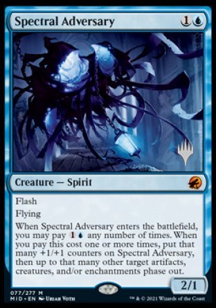 Spectral Adversary (Promo Pack) [Innistrad: Midnight Hunt Promos] | The Gaming-Verse