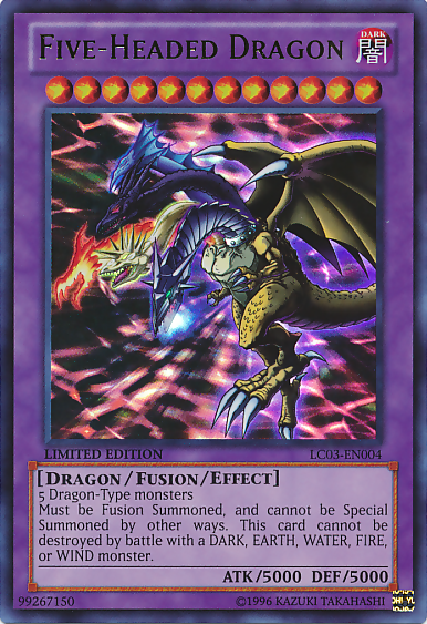 Five-Headed Dragon [LC03-EN004] Ultra Rare | The Gaming-Verse