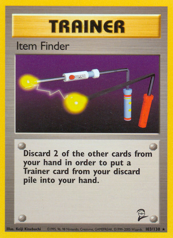 Item Finder (103/130) [Base Set 2] | The Gaming-Verse