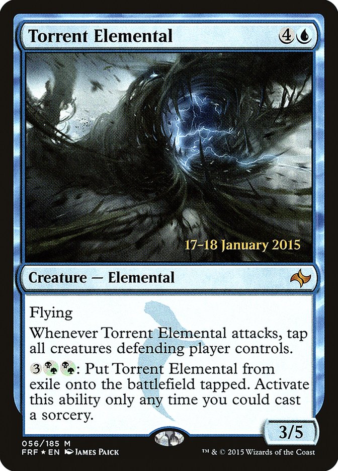 Torrent Elemental  (Prerelease) [Fate Reforged Prerelease Promos] | The Gaming-Verse