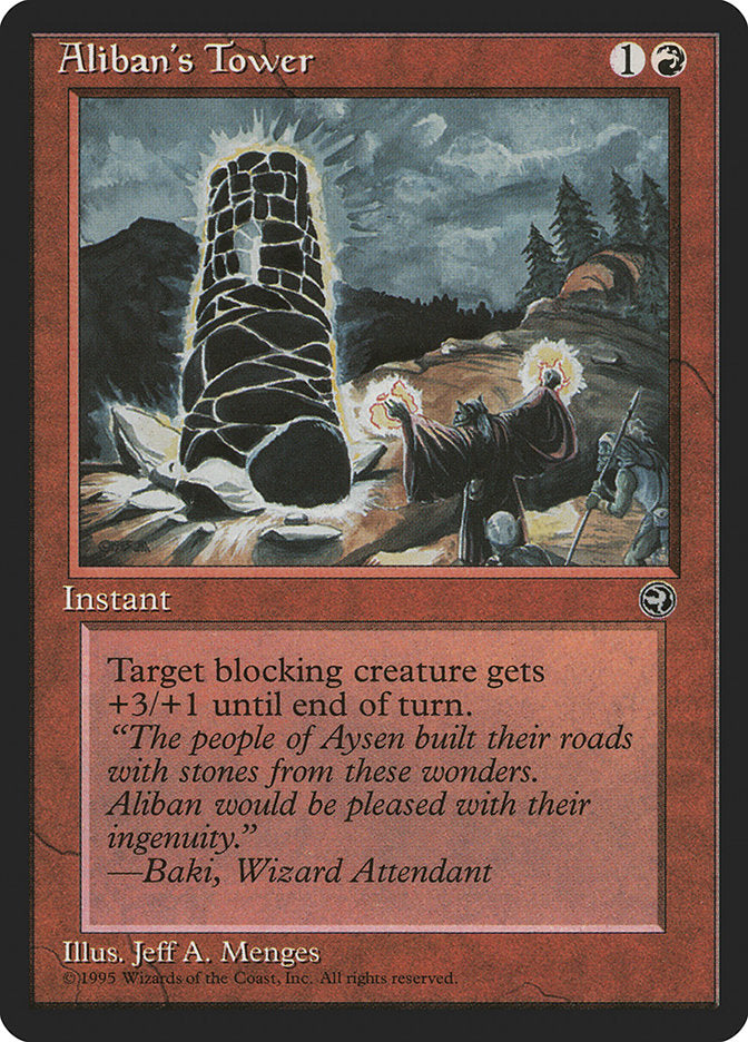 Aliban's Tower (Baki Flavor Text) [Homelands] | The Gaming-Verse