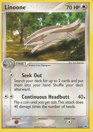 Linoone (3/10) [EX: Trainer Kit - Latios] | The Gaming-Verse