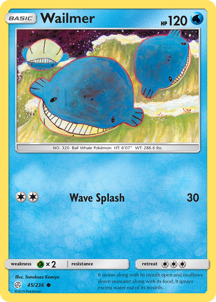 Wailmer (45/236) [Sun & Moon: Cosmic Eclipse] | The Gaming-Verse