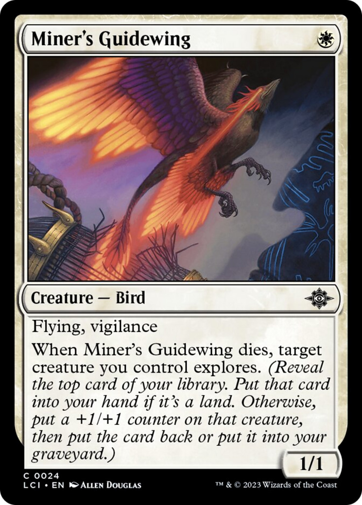 Miner's Guidewing [The Lost Caverns of Ixalan] | The Gaming-Verse