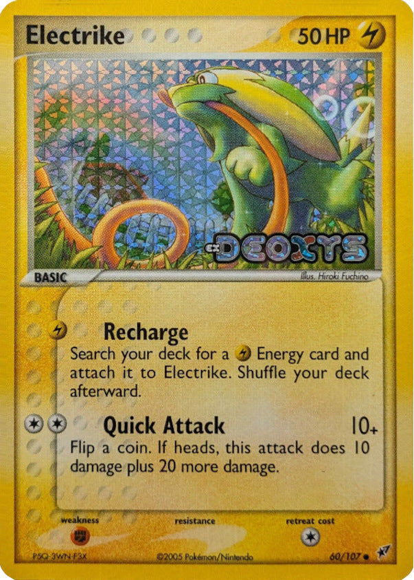 Electrike (60/107) (Stamped) [EX: Deoxys] | The Gaming-Verse