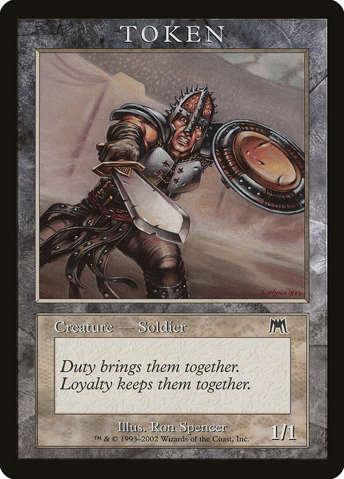 Soldier [Magic Player Rewards 2002] | The Gaming-Verse