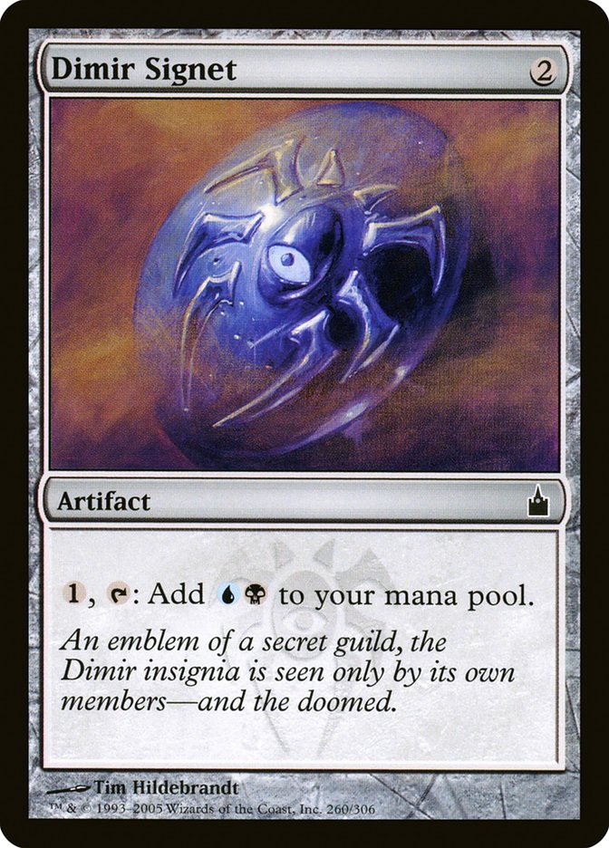 Dimir Signet [Ravnica: City of Guilds] | The Gaming-Verse