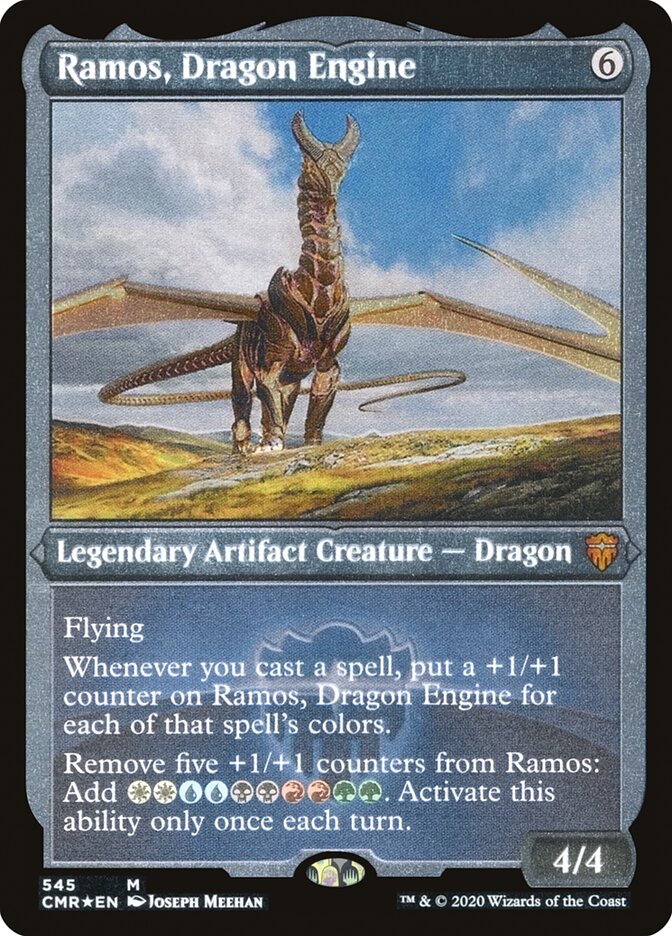 Ramos, Dragon Engine [Commander Legends Etched] | The Gaming-Verse