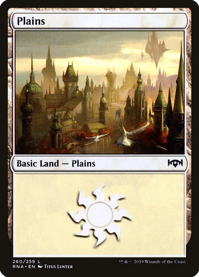 Plains (#260) [Ravnica Allegiance] | The Gaming-Verse