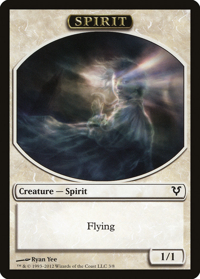 Spirit (3/8) [Avacyn Restored Tokens] | The Gaming-Verse