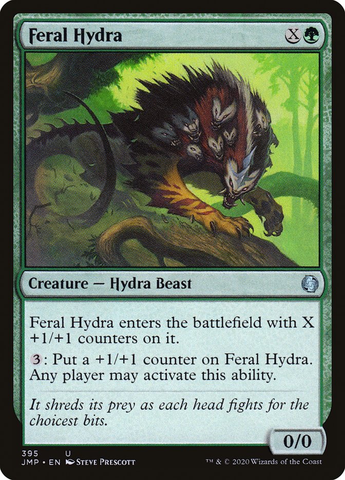 Feral Hydra [Jumpstart] | The Gaming-Verse