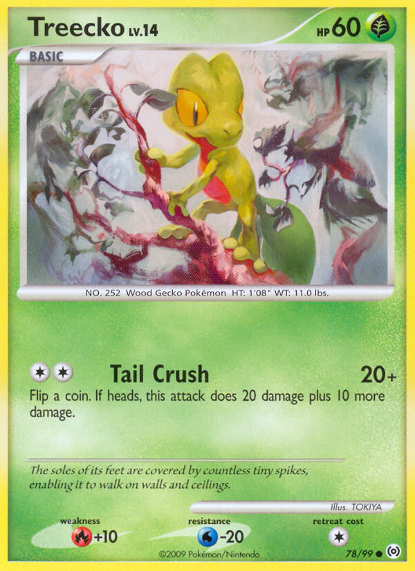 Treecko (78/99) [Platinum: Arceus] | The Gaming-Verse