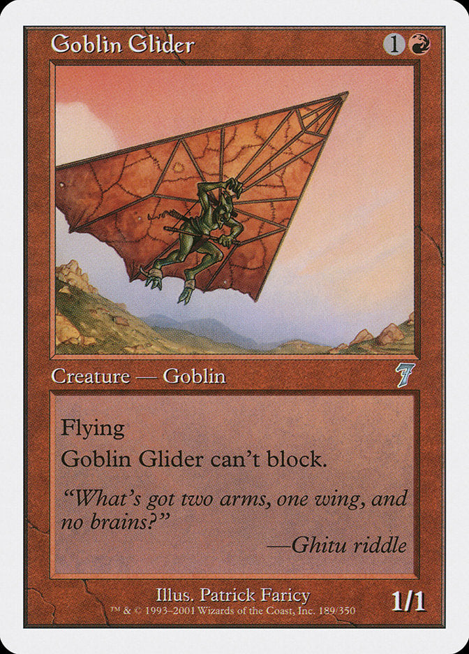 Goblin Glider [Seventh Edition] | The Gaming-Verse