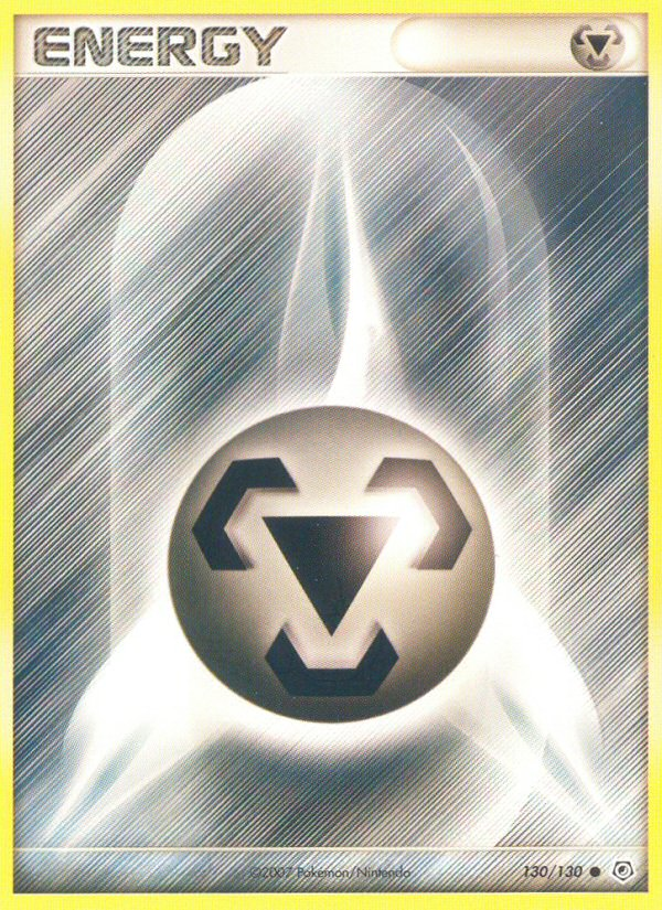 Metal Energy (130/130) [Diamond & Pearl: Base Set] | The Gaming-Verse