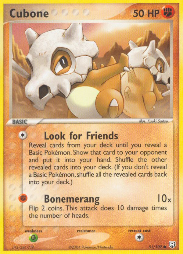 Cubone (51/109) [EX: Team Rocket Returns] | The Gaming-Verse