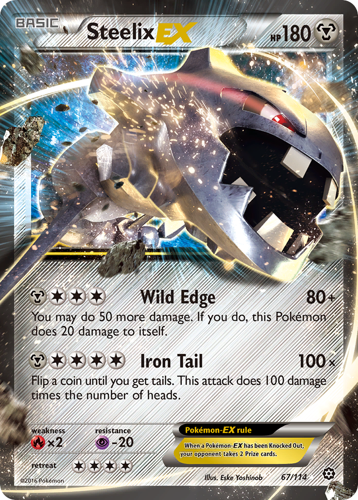 Steelix EX (67/114) [XY: Steam Siege] | The Gaming-Verse