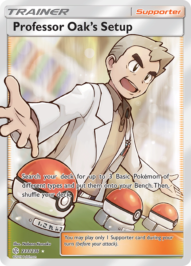 Professor Oak's Setup (233/236) [Sun & Moon: Cosmic Eclipse] | The Gaming-Verse