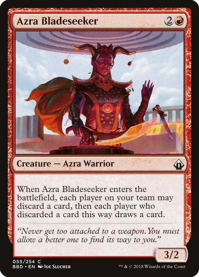 Azra Bladeseeker [Battlebond] | The Gaming-Verse