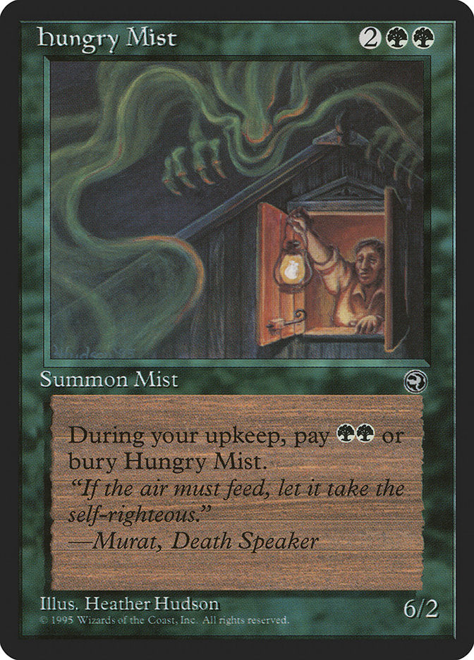 Hungry Mist (Murat Flavor Text) [Homelands] | The Gaming-Verse